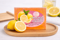 Natural organic lemon soap